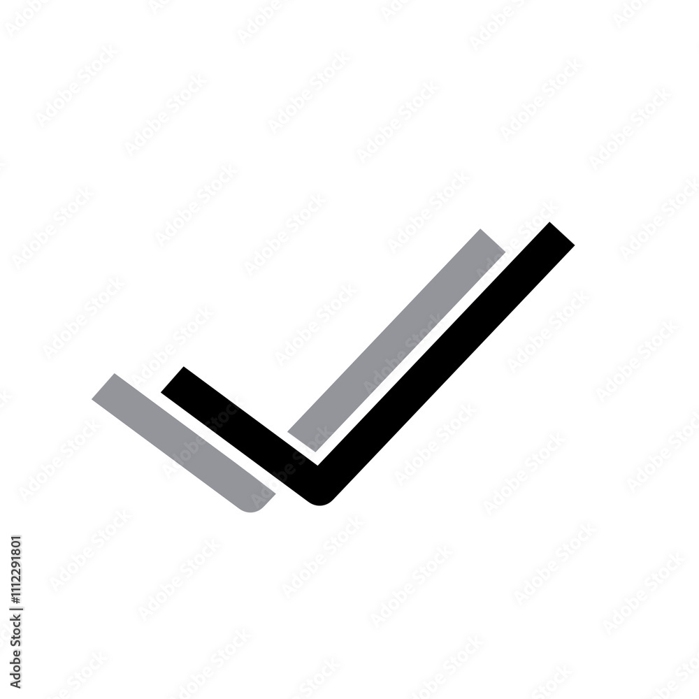 Doodle double check illustration icon checklis that can be used for sticker, book, mandala, scrapbook, icon, decorative, etc. with aesthetic colorful black gray colors Doodle double check illustration icon checklis that can be used for sticker, book, mandala, scrapbook, icon, decorative, etc. with aesthetic colorful black gray colors