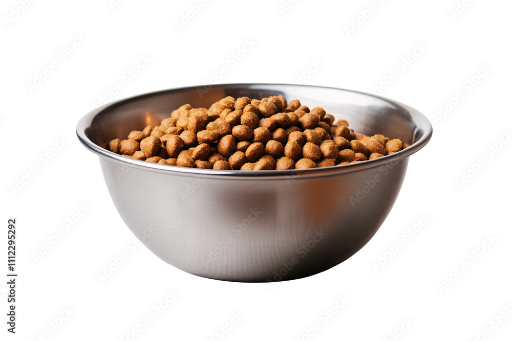 a bowl of dry food a bowl of dry food