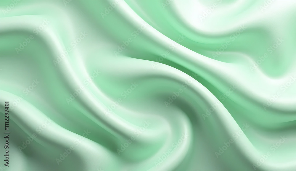 Obraz premium green pastel colours of Good fabric