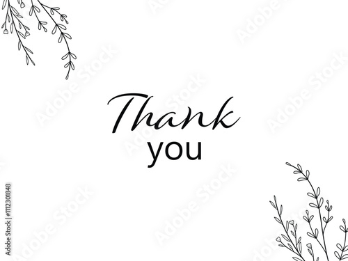 Thank you card