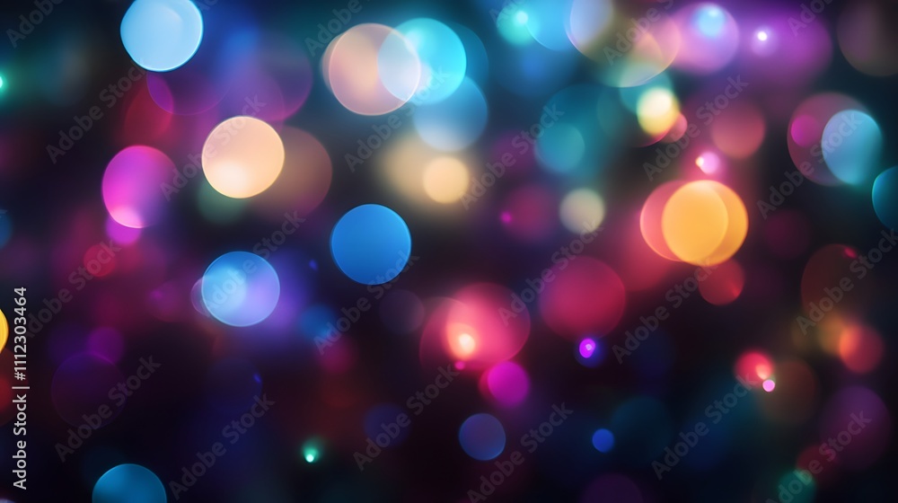 Abstract Colorful Bokeh Lights Background Image Abstract Colorful Bokeh Lights Background Image
