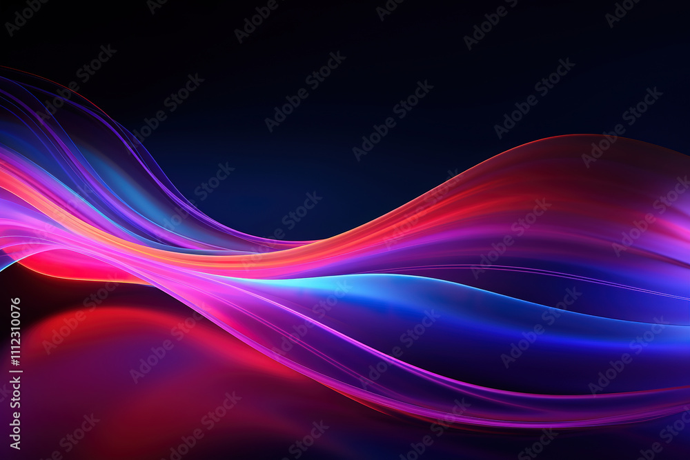 Naklejka premium Outstanding Hyperspace Travel Sci-Fi Concept Illustration