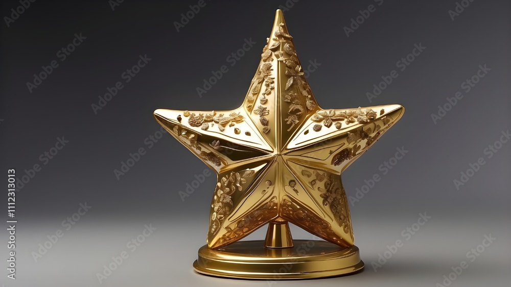 Christmas Tree Topper with Golden StarsWritten by TazWeed Christmas Tree Topper with Golden StarsWritten by TazWeed