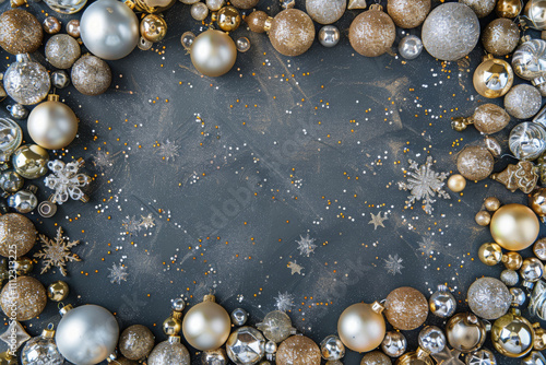 beautiful New Year background, the advent of Christmas and New Year