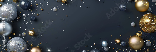 beautiful New Year background, the advent of Christmas and New Year