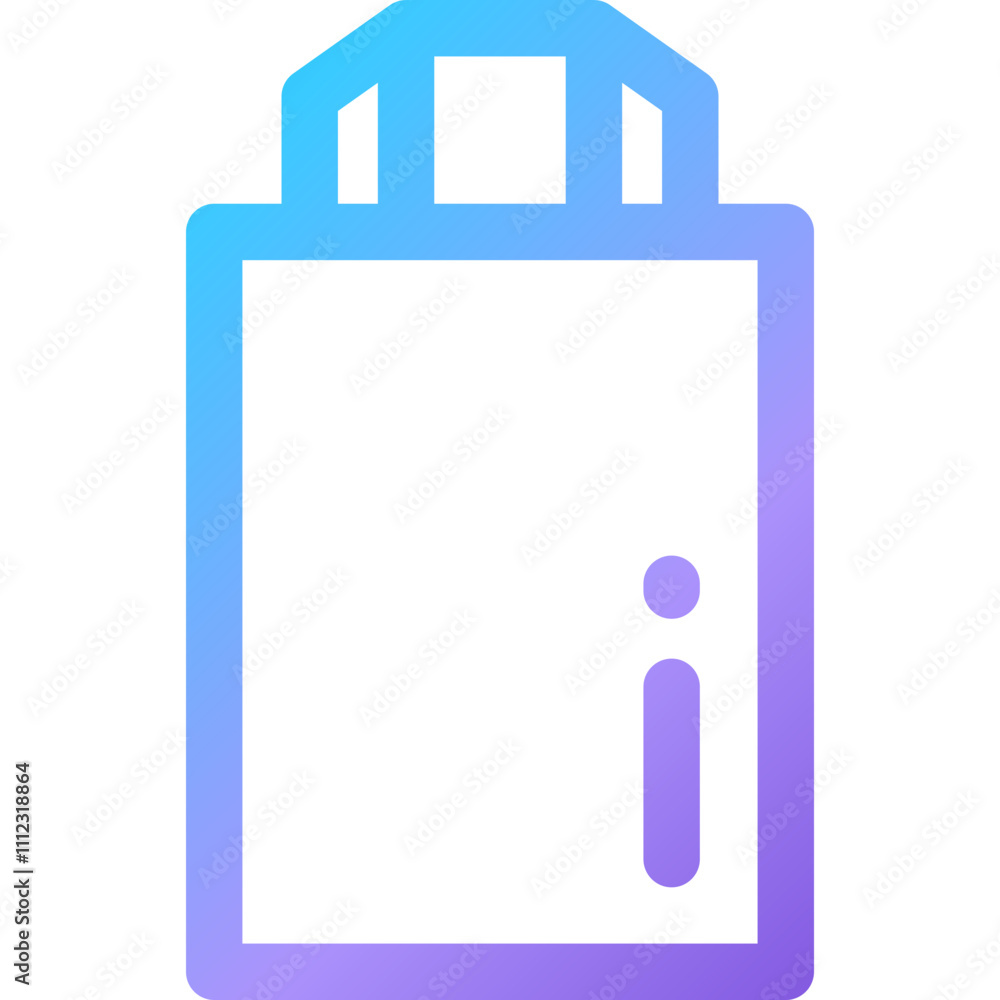 Creative packaging design with modern bag illustration featuring a minimalist aesthetic Creative packaging design with modern bag illustration featuring a minimalist aesthetic