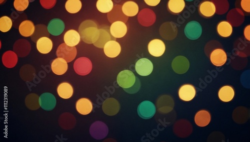 Royal Purple Elegance: Glitter and Bokeh on a Dark Glamorous Background
