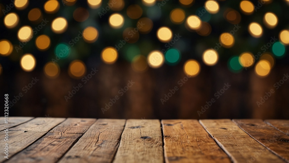 Empty wooden table top with blurred bokeh background for product placement. Product background
Empty wooden table top with blurred bokeh background for product placement. Product background