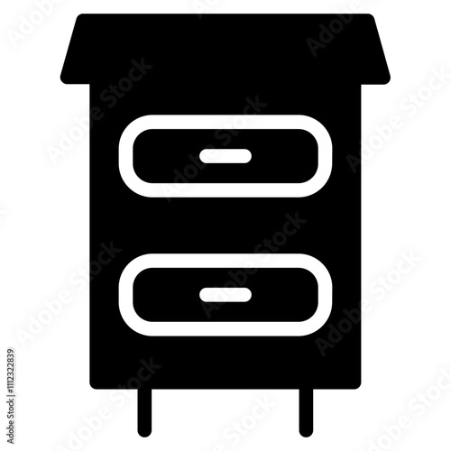 Room Wood Business Glyph Icon