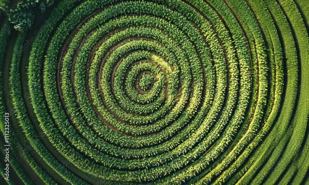 green spiral green spiral