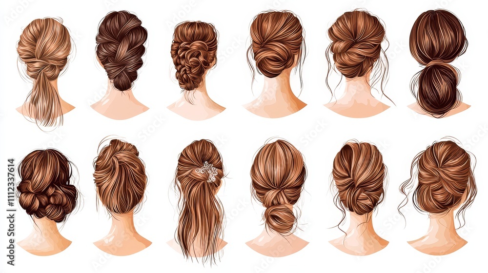 Elegant and Casual Women s Hairstyles Updos Buns and Ponytails Elegant and Casual Women s Hairstyles Updos Buns and Ponytails