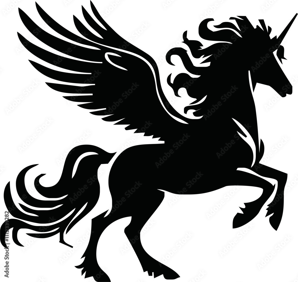 Pegasus mascot logo design Horse logo design, Logo design, Pegasus logo Pegasus mascot logo design Horse logo design, Logo design, Pegasus logo