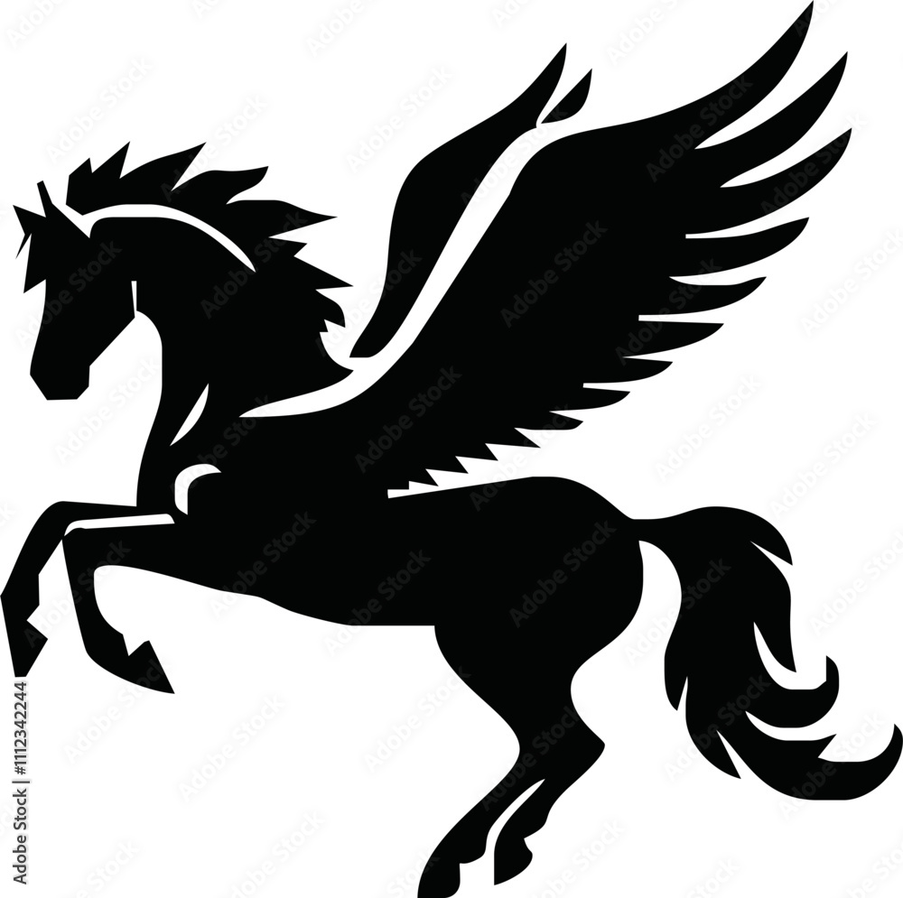 Pegasus mascot logo design Horse logo design, Logo design, Pegasus logo Pegasus mascot logo design Horse logo design, Logo design, Pegasus logo