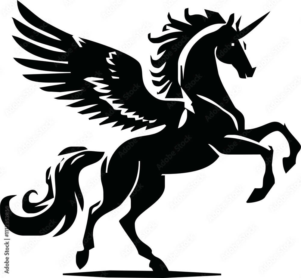 Pegasus mascot logo design Horse logo design, Logo design, Pegasus logo Pegasus mascot logo design Horse logo design, Logo design, Pegasus logo