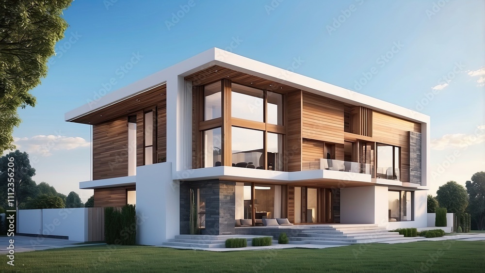 : Construction project building a house according to designs. Artificial Intelligence : Construction project building a house according to designs. Artificial Intelligence