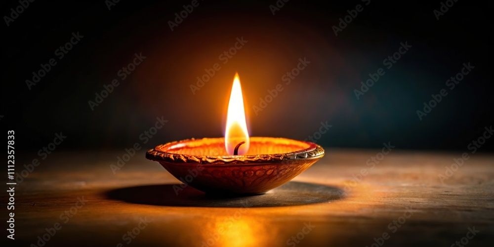 Faint flame diwali candle silhouetted against dark background, Diwali, candle, flame, glow, silhouette, dark Faint flame diwali candle silhouetted against dark background, Diwali, candle, flame, glow, silhouette, dark