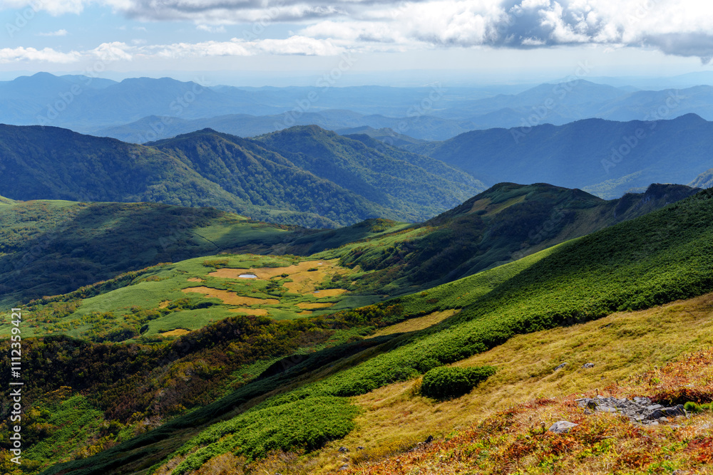 暑寒別岳登山 秋の北海道の絶景 日本二百名山 暑寒別岳登山 秋の北海道の絶景 日本二百名山