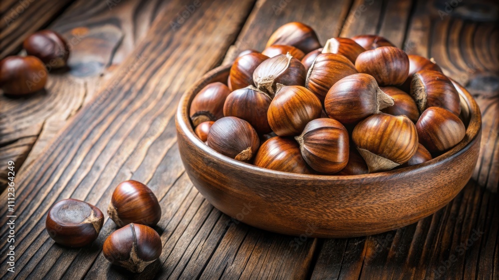 Bowl filled with roasted chestnuts, chestnuts, bowl, snack, food, autumn, holiday, seasonal, nuts, roasted, delicious, warm Bowl filled with roasted chestnuts, chestnuts, bowl, snack, food, autumn, holiday, seasonal, nuts, roasted, delicious, warm