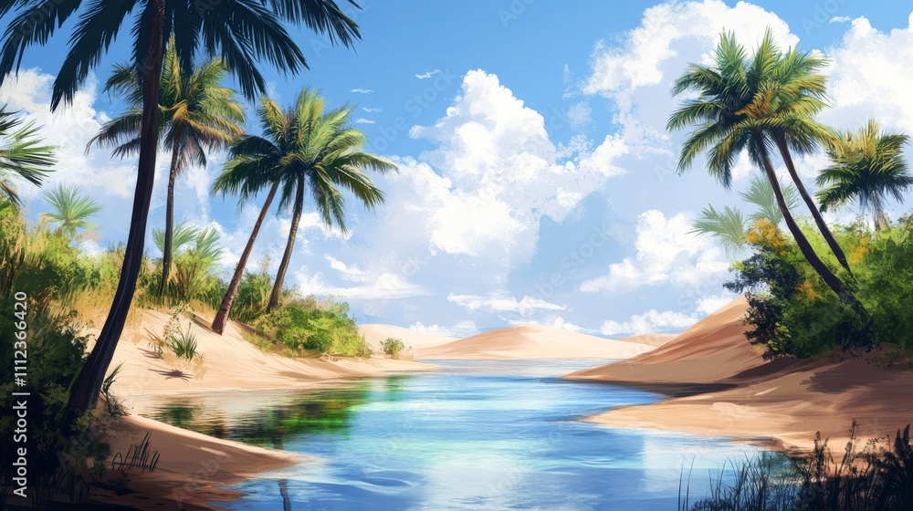 Obraz premium Geographical features