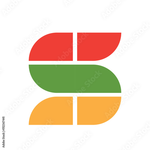 Free Download Letter S  Alphabet font logo vector design - GFXLoad