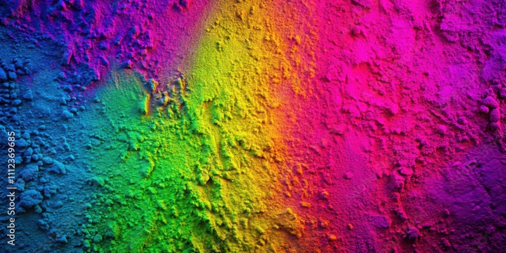 Obraz premium Vibrant neon abstract cement texture background, neon, abstract, cement, texture, background, vibrant, colorful, geometric