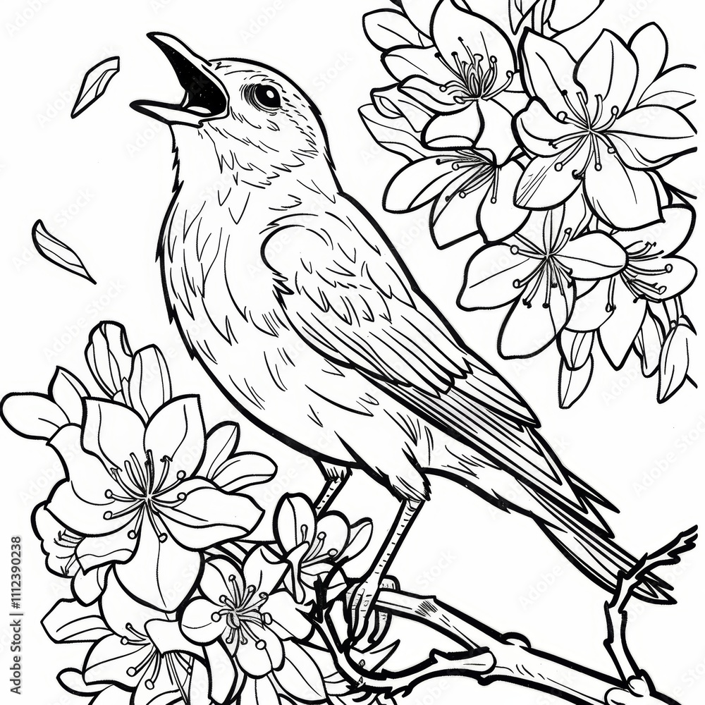Seagull composes cheerful ditties among blooming flowers while sharing tales of toys and cartoons during a sunny day Seagull composes cheerful ditties among blooming flowers while sharing tales of toys and cartoons during a sunny day
