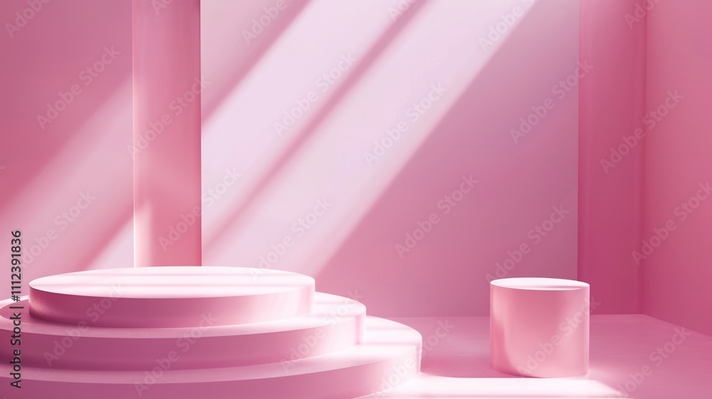 Light Pink and Soft Light and Shadow Effect Background Light Pink and Soft Light and Shadow Effect Background