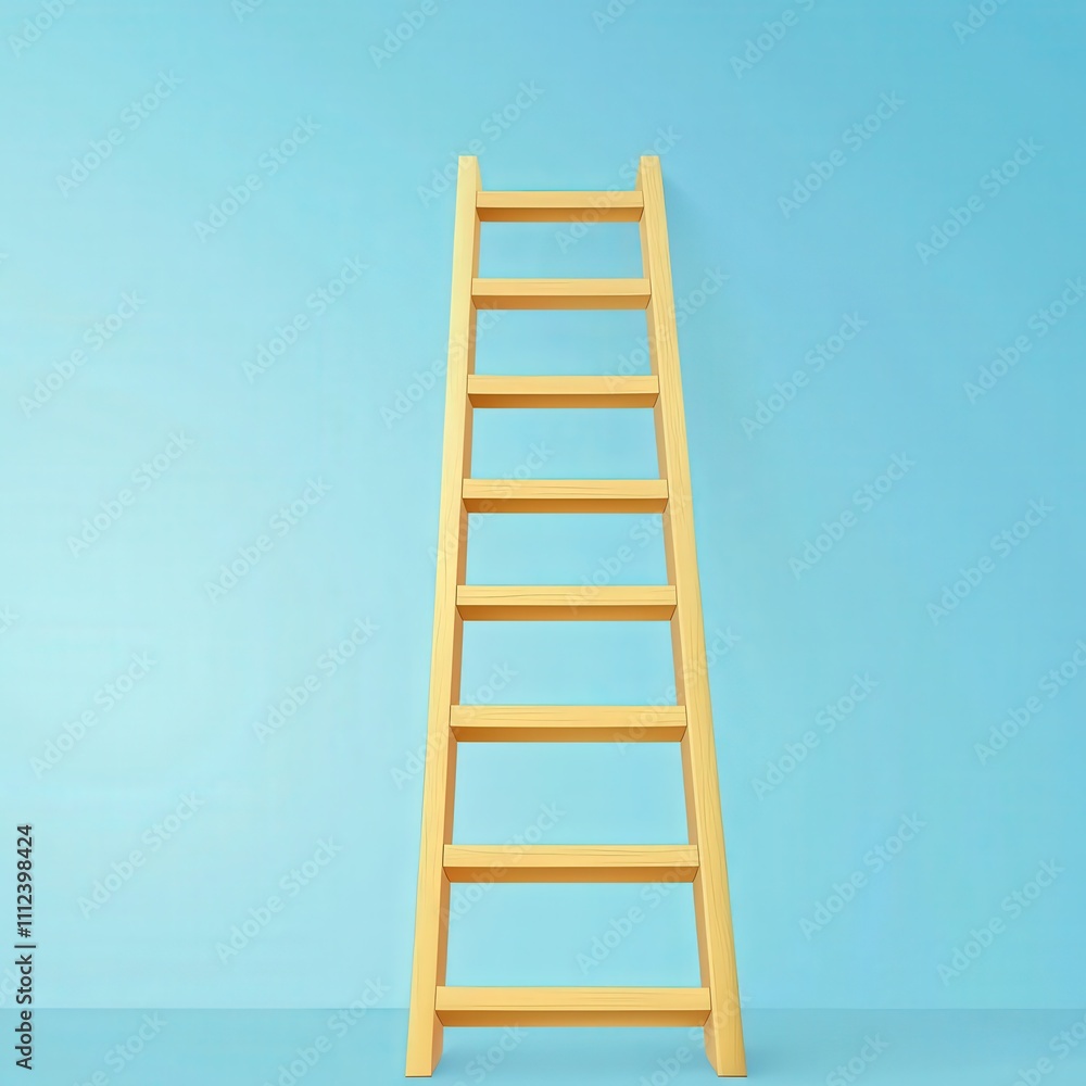 A ladder where only the top rungs are golden A ladder where only the top rungs are golden
