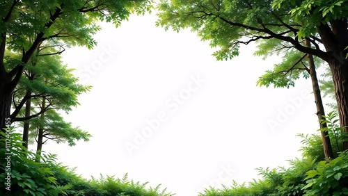 Nature asset isolated on white