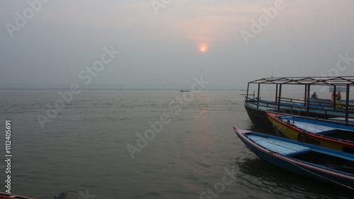 Sunrise on the Ganges River