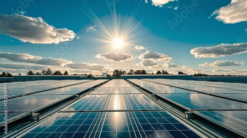 Solar Panels Energy, Clean Power, Renewable Energy Source photo