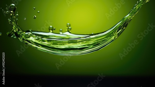 water green oil drop