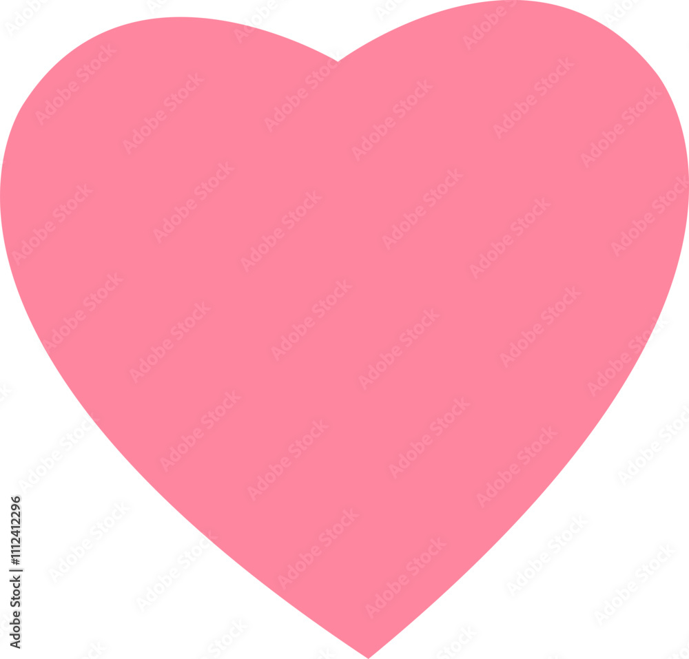 Isolated heart shape flat icon.
Valentine's Day love element. Isolated heart shape flat icon.
Valentine's Day love element.