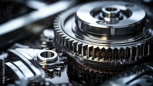 Wallpaper Mural machinery metal gears Torontodigital.ca