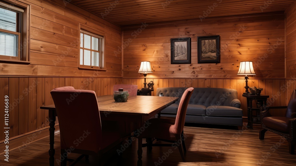 Fototapeta premium walls cabin texture