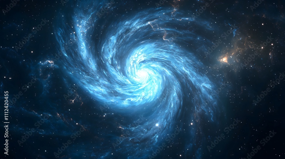 Galactic spiral event universe digital art cosmic scene aesthetic astronomy Galactic spiral event universe digital art cosmic scene aesthetic astronomy