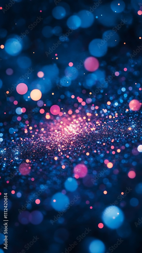 Abstract Shape Background Bathed in a Spectacular Display of Glowing Lights Abstract Shape Background Bathed in a Spectacular Display of Glowing Lights