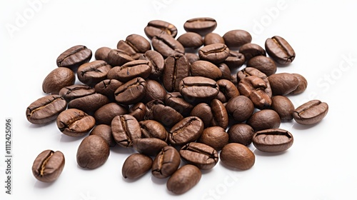 photo isolated coffee beans