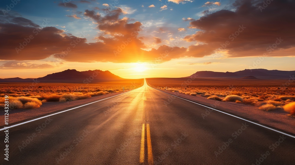 sunhorizon straight road sunhorizon straight road