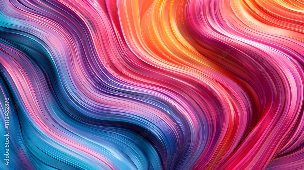 Abstract Colorful Swirling Paint Lines Background Abstract Colorful Swirling Paint Lines Background