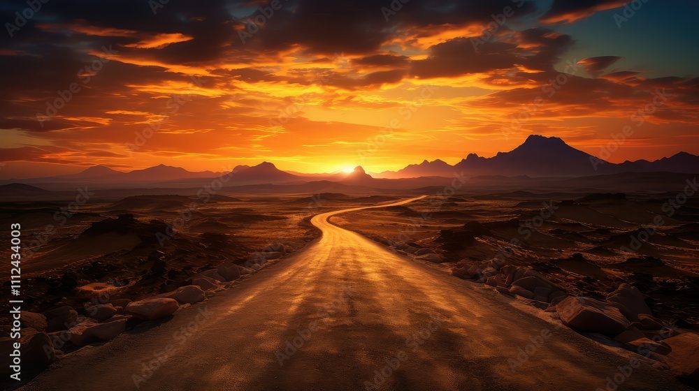 Naklejka premium fulfillment road of life