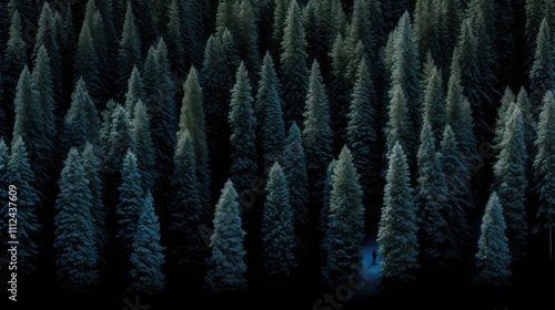 Wallpaper Mural ever blue green skier Torontodigital.ca