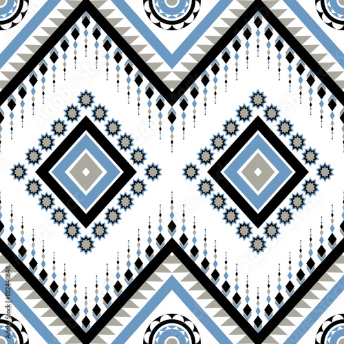 Geometric ethnic, design for decorative, clothing, carpet, background, fabric, handcraft, tribal, square, seamless, retro, draperies, geometric traditional ethnic, cushions, pillow, Print, pillowcase