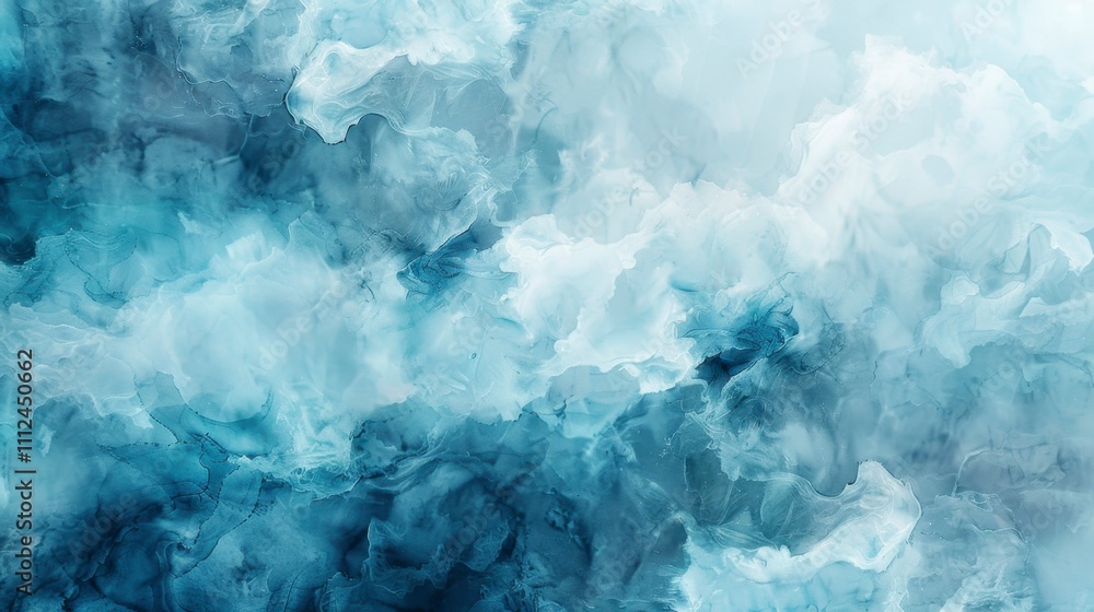 A marble ink background with ocean-inspired blue and aqua hues, designed to create a calming abstract wallpaper A marble ink background with ocean-inspired blue and aqua hues, designed to create a calming abstract wallpaper