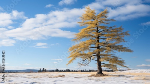 deciduous tamarack tree