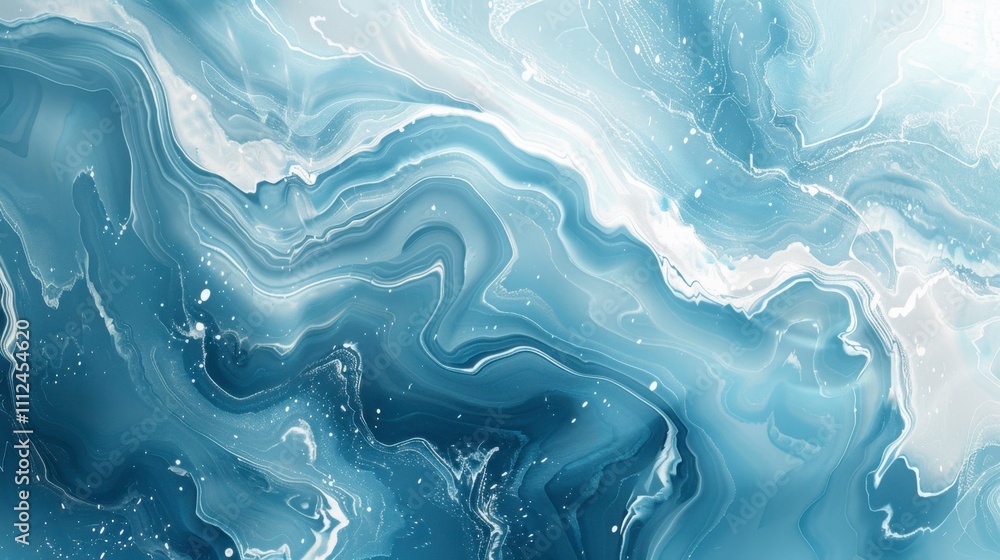 A rich blue marble texture with swirls of white and teal, forming an artistic, flowing background pattern A rich blue marble texture with swirls of white and teal, forming an artistic, flowing background pattern