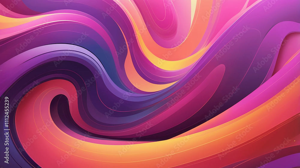 Obraz premium Vibrant colorful blend abstract background