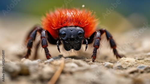 fuzzy red velvet ant photo