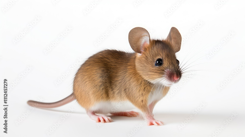 shiny mouse isolated on white shiny mouse isolated on white