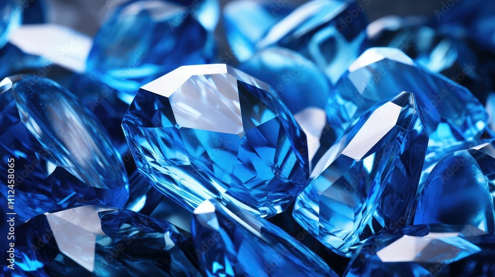dazzling blue facet background dazzling blue facet background